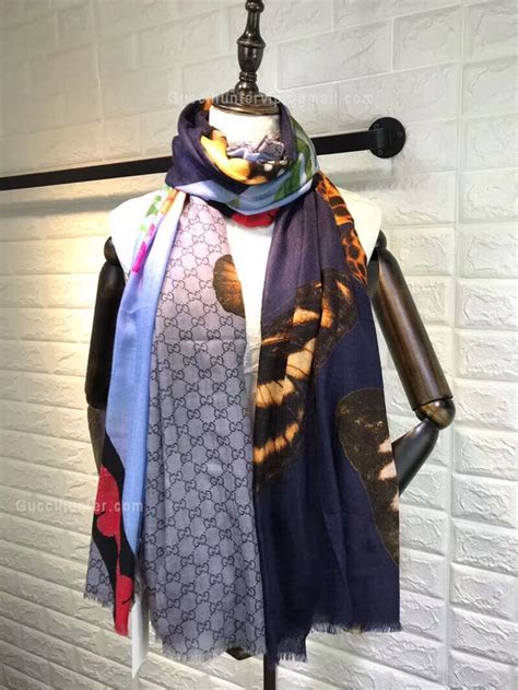 gucci scarf replica uk|how to authenticate gucci scarf.